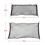 Car Trunk Storage Net Bag Cargo Luggage Nylon Elastic Mesh Hanging Nets Pocket Stowing Tidying Interior Accessories - Image 4