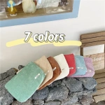 Women Large Cosmetic Bag Corduroy Cloth Girl Makeup Pouch Hand Travel Bag Lipstick Organizer Cases Zipper Clutch Phone Purse - Image 3