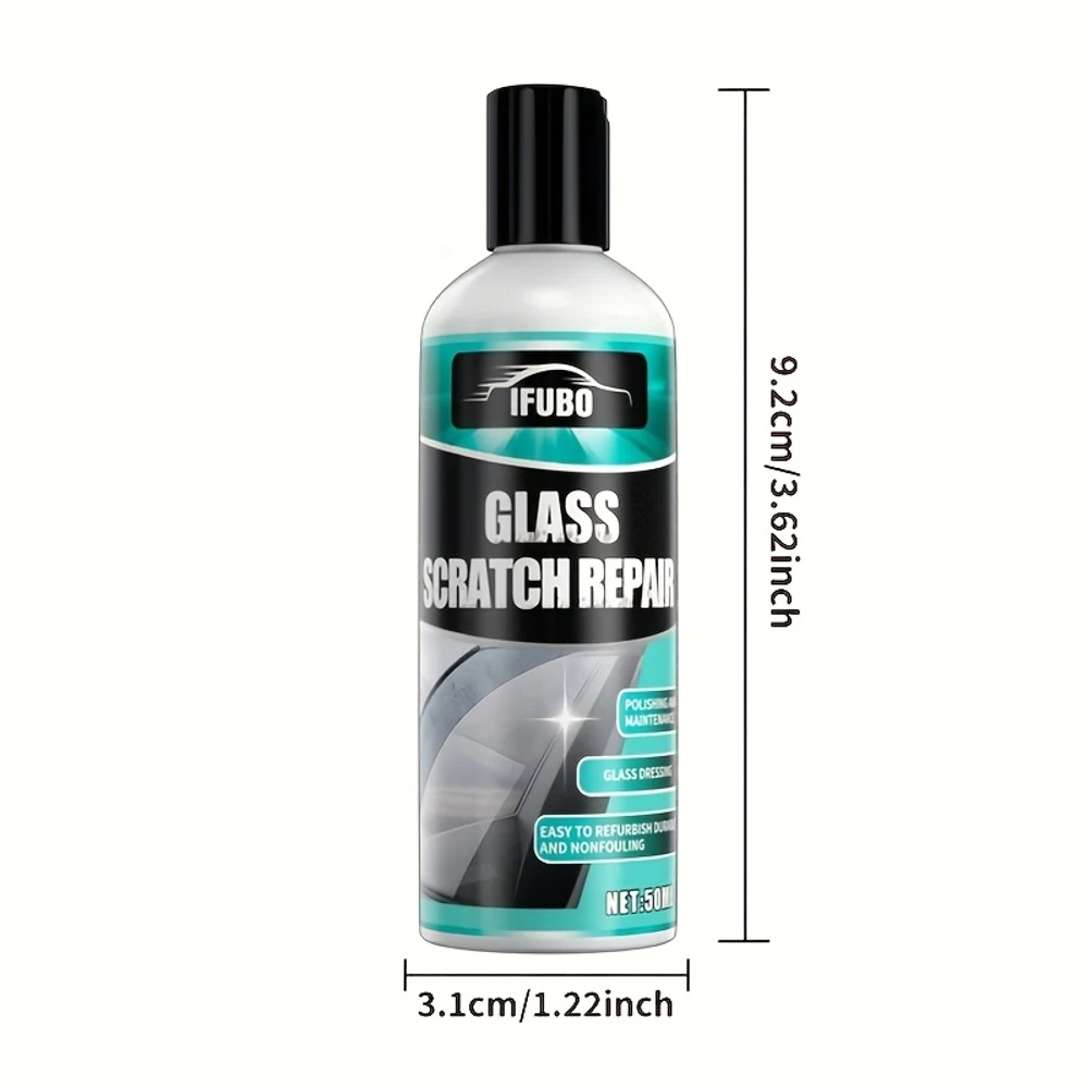 IFUBO Car Windshield Scratch Repair Wax - Universal Mirror Scratch Remover Paste, Acrylic Panel Polishing Wax, Deep Paint Scratc