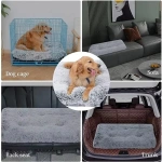 Plush Dog Bed Super Soft Cat Beds for Small Medium Large Dogs Removable for Cleaning Puppy Cushion Claming Dog Beds Pet Bed - Image 4