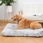 Plush Dog Bed Super Soft Cat Beds for Small Medium Large Dogs Removable for Cleaning Puppy Cushion Claming Dog Beds Pet Bed - Image 2