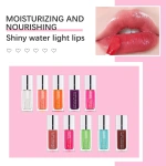 Hot Clear 6ml Crystal Jelly Moisturizing Lip Oil Plumping Lip Gloss Sexy Plump Lip Glow Oil Tinted Lip Plumper Lips Makeup - Image 3