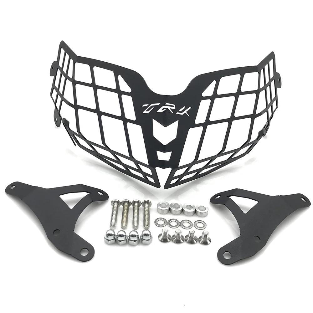 TRK502 Motorcycle Headlight Guard Head Light Protector Cover Grille Protection Accessories For Bennlli TRK 502 502X TRK502X