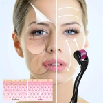 DRS 540 0.25mm Titanium Derma Roller Hair Growth Beard Microneedle Roller Facial Skin Care Micro Needle Roller Treatment - Image 5