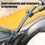 Motorcycle Rubber Frame Securing Cable Wiring Harness for Bmw R 1250 Gs Adventure Hornet Ktm Exc Accessories Ornamental Moulding - Image 3