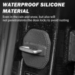 2/4Pcs Silicone Car Door Lock Cover Protective Decoration Case For Jeep Cherokee KL 2016 2017 2018 2019 2020 2021 - Image 3