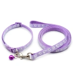 1pc Cute Dog Leash and Collar Set 1.2M for Puppy Cat Traction Rope Dog Collar Harness Durable Walking Pet Supplies Anti-lost - Image 4
